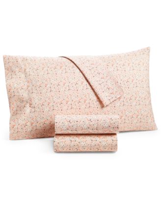 Martha Stewart Collection - Printed Microfiber 4-Pc. Queen Sheet Set