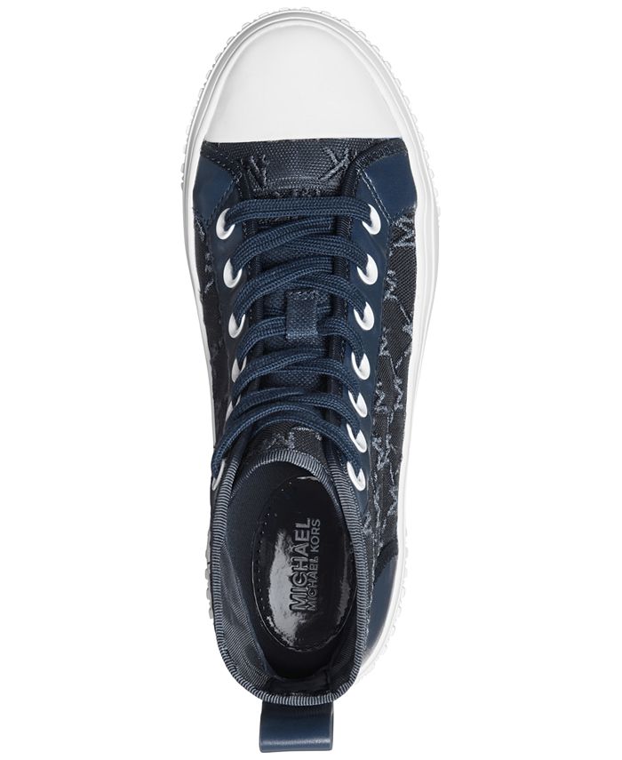 michael kors gertie studded leather sneaker