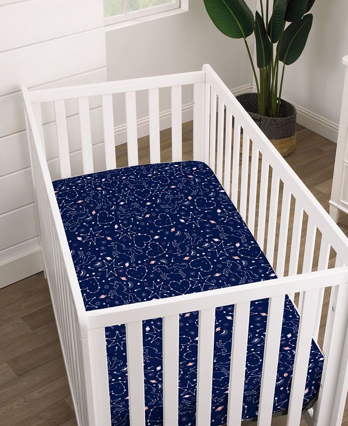 Macy's Celestial Unicorn Fitted Super Soft Crib Sheet Macy's