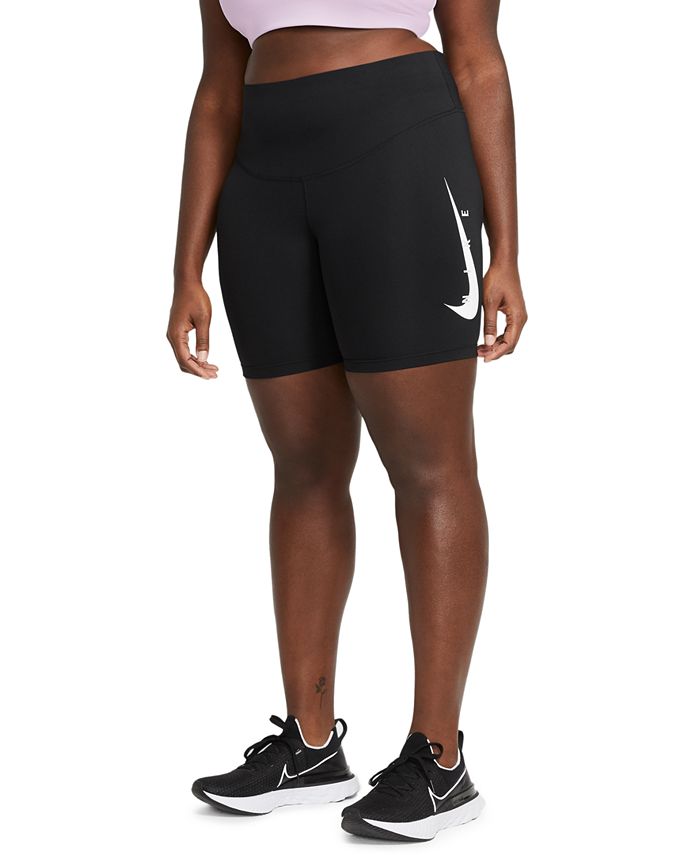Nike Plus Size Swoosh Running Shorts - Macy's