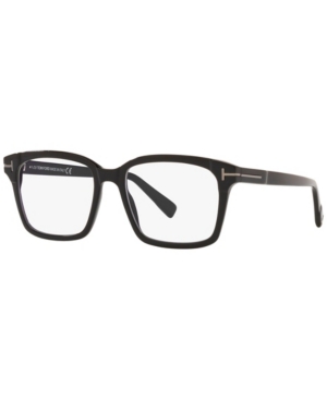 Tom Ford Tr001213 Men's Square Eyeglasses In Black