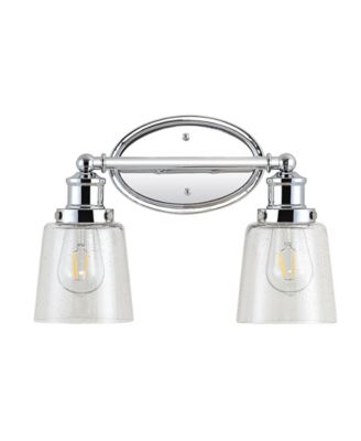 Beverly 2-Light Glass Classic Cottage LED Vanity Light