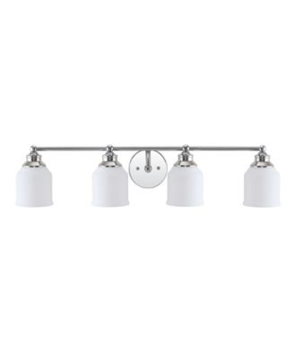 Lydia 4-Light Glass Farmhouse Cottage LED Vanity Light