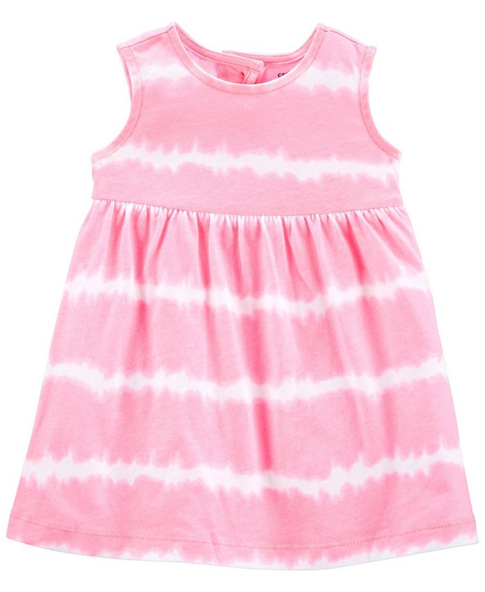 Carter's Baby Girls Tie-Dye Jersey Dress - Macy's