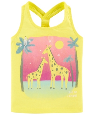 Baby Girls Giraffe Racer Back Tank