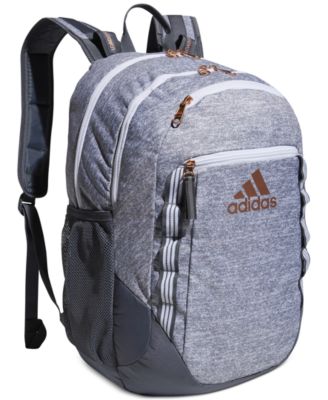 grey adidas backpack women's