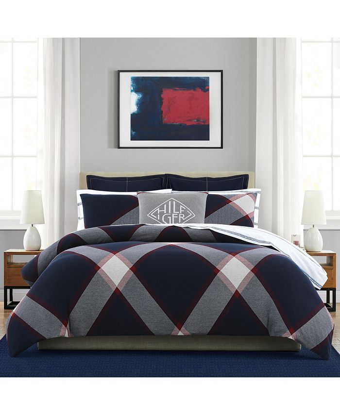 Tommy Hilfiger Tommy Club 3 Piece Comforter Set, Full/Queen Macy's