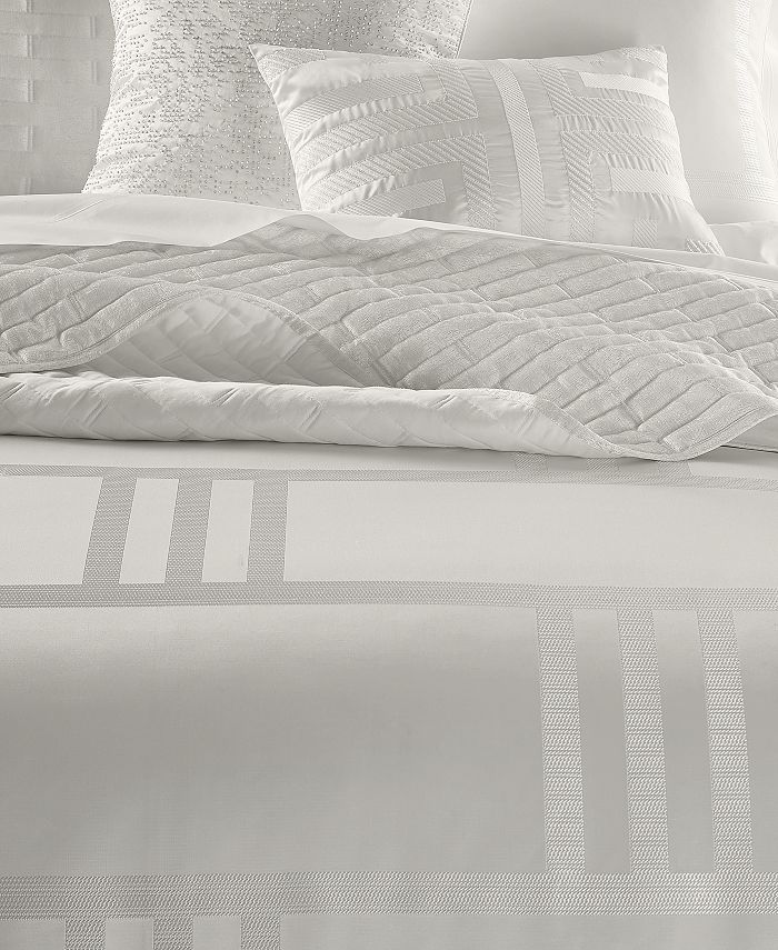 Hotel Collection CLOSEOUT! Structure Duvet Cover, King, Created for