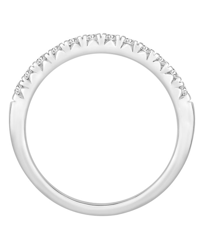 Macy's - Certified Diamond 1/2 ct. t.w. Pave Band in 14K White Gold or Yellow Gold