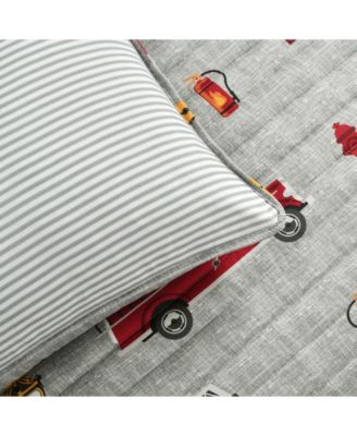 Kids Fire Truck 4-Pc. Quilt Set, Full/Queen
