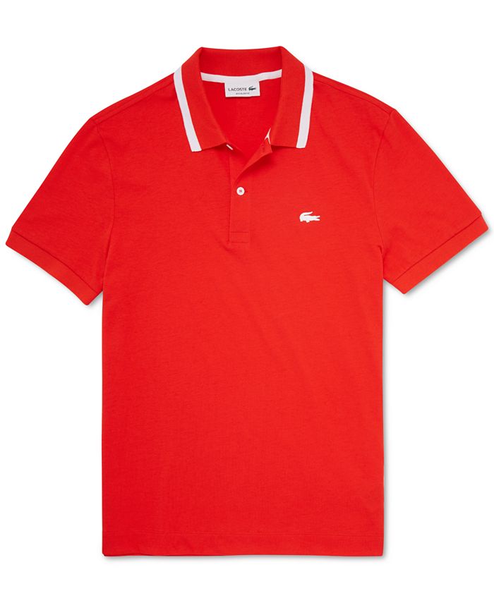 Lacoste Men's Regular Fit Fresh Semi Fancy Polo Shirt & Reviews - Polos ...