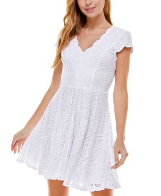 juniors lace dress