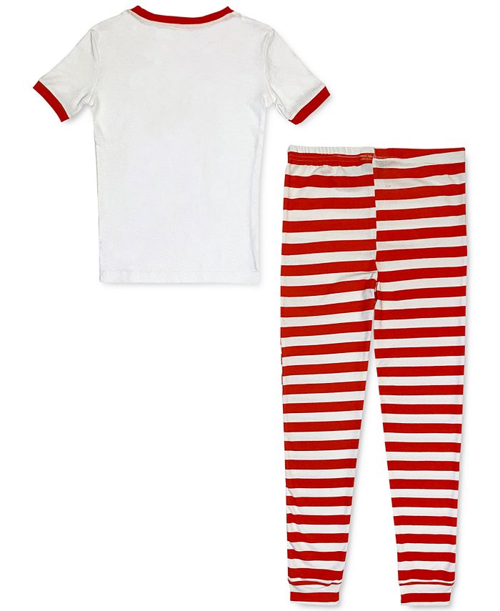 Dr. Seuss Big Kid Cat In The Hat Family Pajama Set Macy's