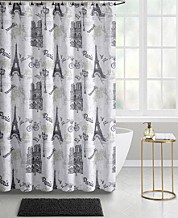 Paris Shower Curtain Macy S, Laural Home Brand New Day Shower Curtain