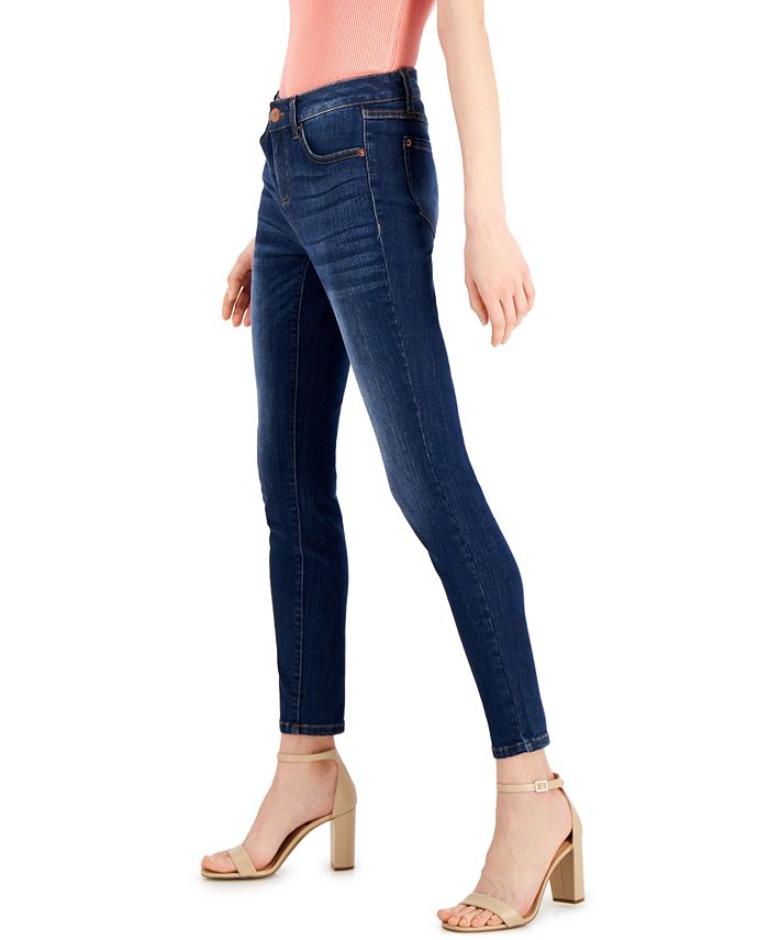 INC International Concepts Petite Mid Rise Skinny Jeans, Created for ...
