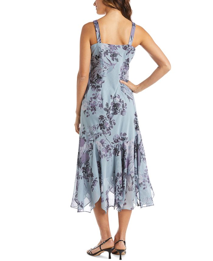 R & M Richards Floral-Print Dress & Jacket & Reviews - Dresses - Women ...