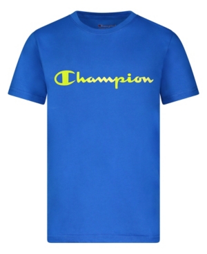Little Boys Multi Color Script T-shirts