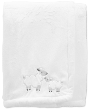 Carter's Baby Neutral Lamb Fuzzy Plush Blanket