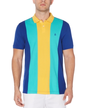 Original Penguin Men's Colorblocked Pique Polo Shirt