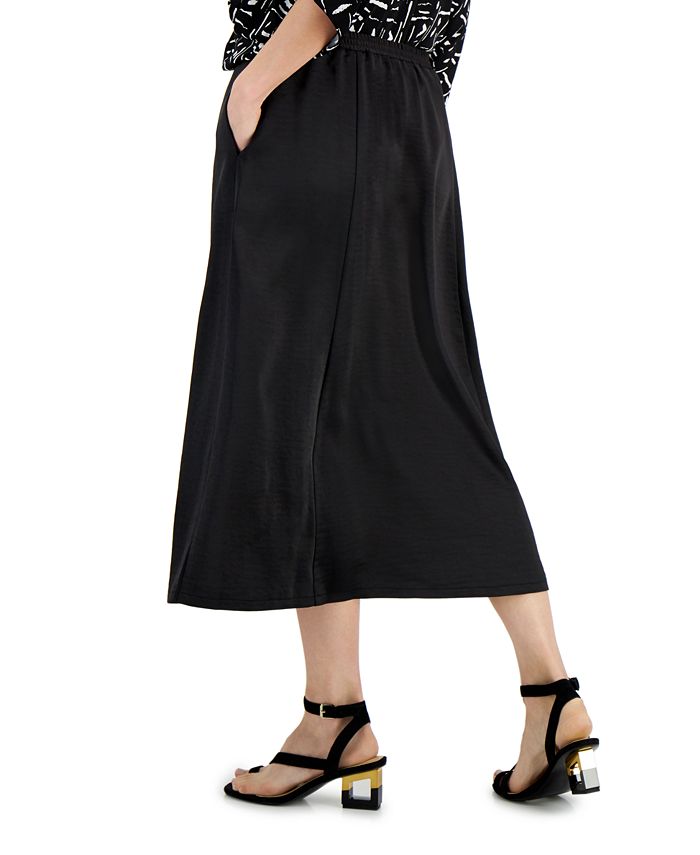 Pull-On Midi Skirt main image 1