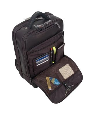 Full-Grain Colombian Leather 16" Laptop Tablet Travel Backpack