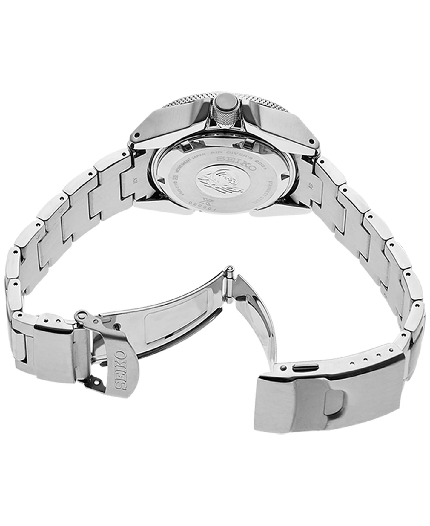 Мужские часы Seiko Automatic Prospex Stainless Steel Bracelet Watch 44mm — фото 3