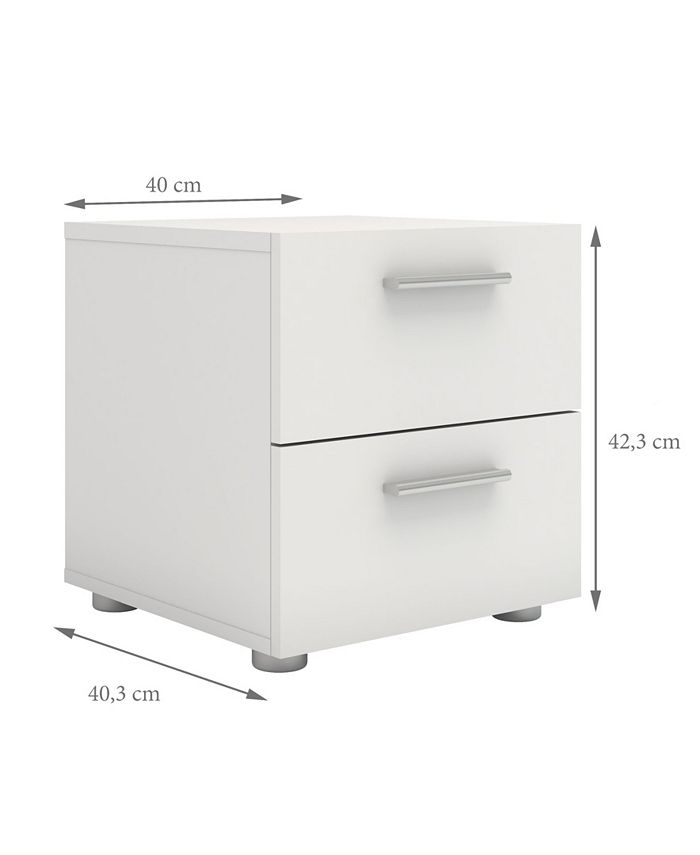Tvilum Austin 2 Drawer Nightstand Macy's