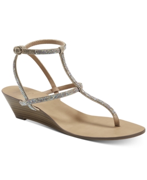 Inc Madge Strappy Wedge Sandals Created for Macy's Women's Shoes