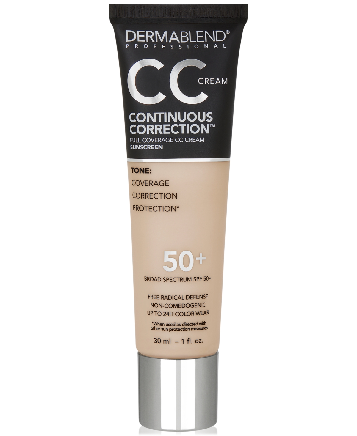 Dermablend Continuous Correction Cc Cream Spf 50+ In Ivory,cream