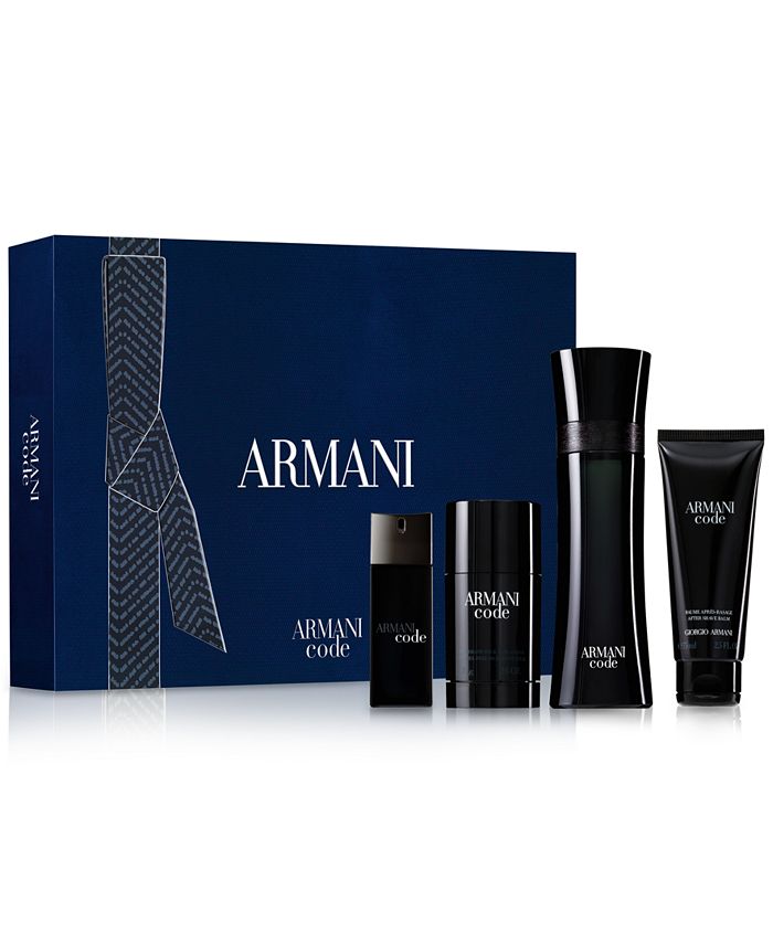 Giorgio Armani Men's 4-Pc. Armani Code Eau de Gift Set & Reviews Perfume - Beauty - Macy's