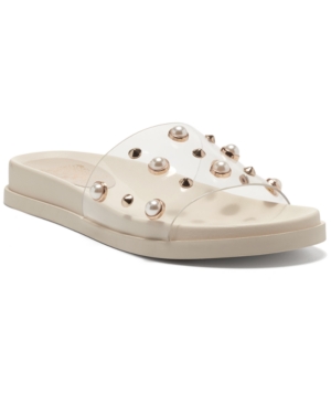 Vince Camuto Women's Pertilla Studded Slide Sandals Women's Shoes