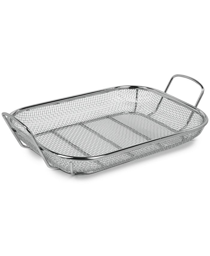 Grill Baskets For Outdoor Grill, Stainless Steel Perforated Grill