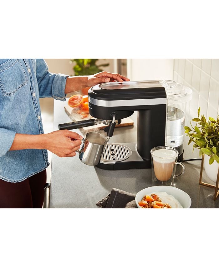 KitchenAid KES6403 SemiAutomatic Espresso Machine & Reviews Small Appliances Kitchen Macy's