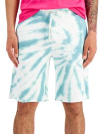 Men's Tie-Dyed Woven Shorts