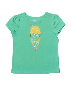 Little Girls Short Sleeve Graphic Tee