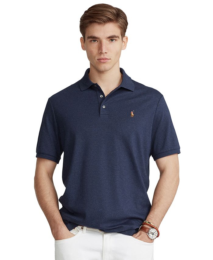 Polo Ralph Lauren Men's Custom Slim Fit Soft Cotton Polo Shirt & Reviews -  Polos - Men - Macy's