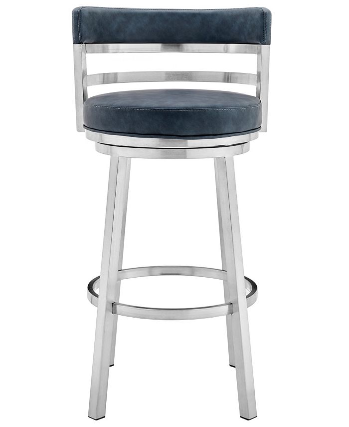 Armen Living Madrid Contemporary Counter Height Barstool Macy's