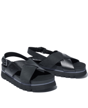 Timberland Women's Santa Monica Sunrise Crisscross Sandals Women's Shoes