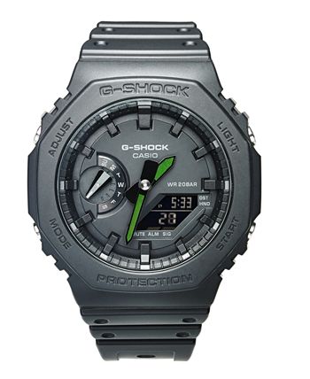 G-Shock - Men's Analog-Digital Black Resin Strap Watch 45.4mm