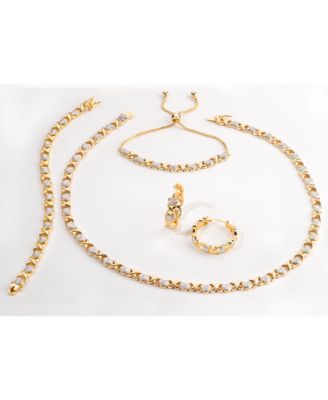 Shop Macy's Diamond Accent Hearts Jewelry Collection In Gold Rose Gold Or Silver Plate
