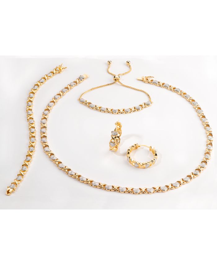 Diamond Accent Hearts Jewelry Collection in Gold, Rose Gold or Silver