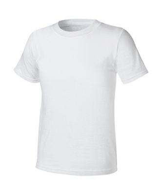 Big Boys Ultimate Cotton Blend Crew Undershirt, Pack of 5