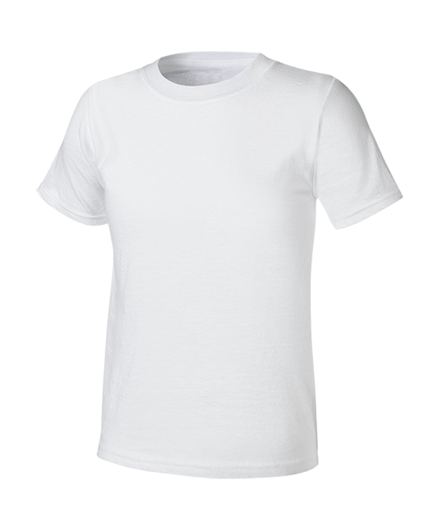 Hanes Big Boys Ultimate Cotton Blend Crew Undershirt, Pack of 5, цвет: Белый — фото 5