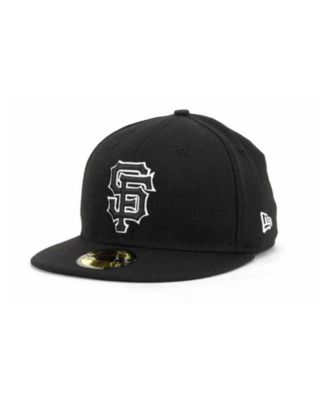 sf giants black and white hat