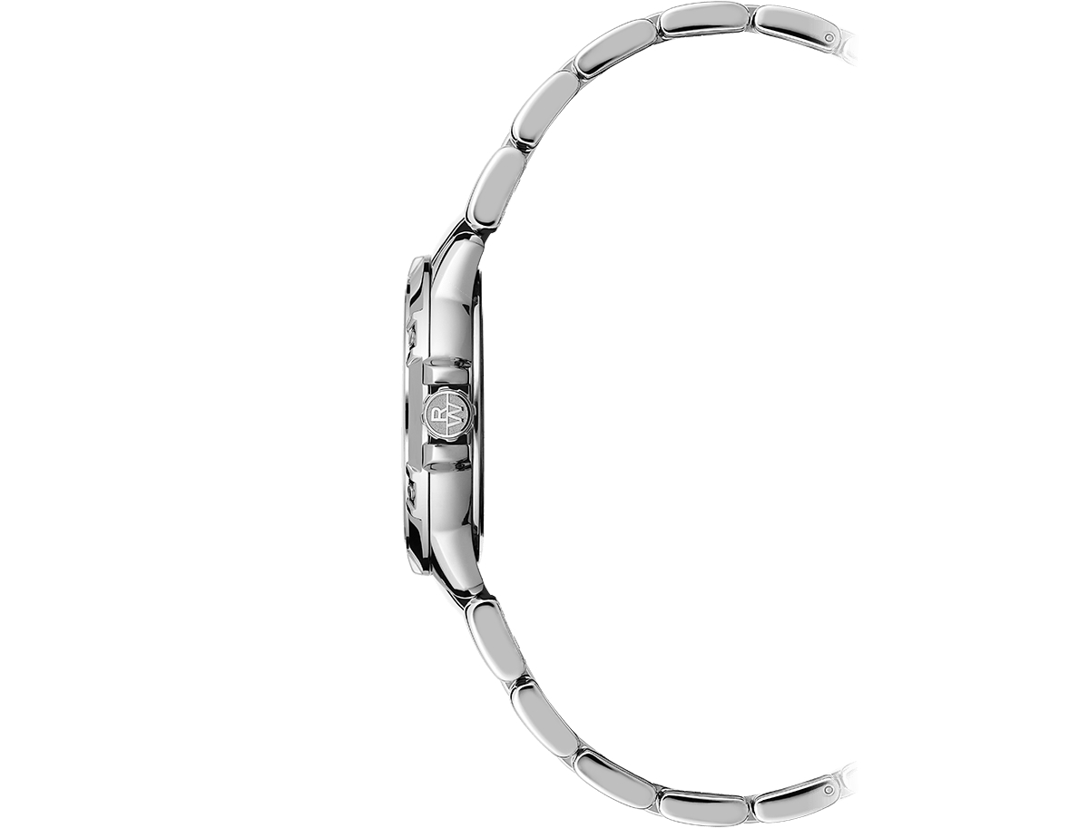 Shop Raymond Weil Swiss Women's Tango Stainless Steel Bracelet Watch 30mm 5960-st-00300 In Silver