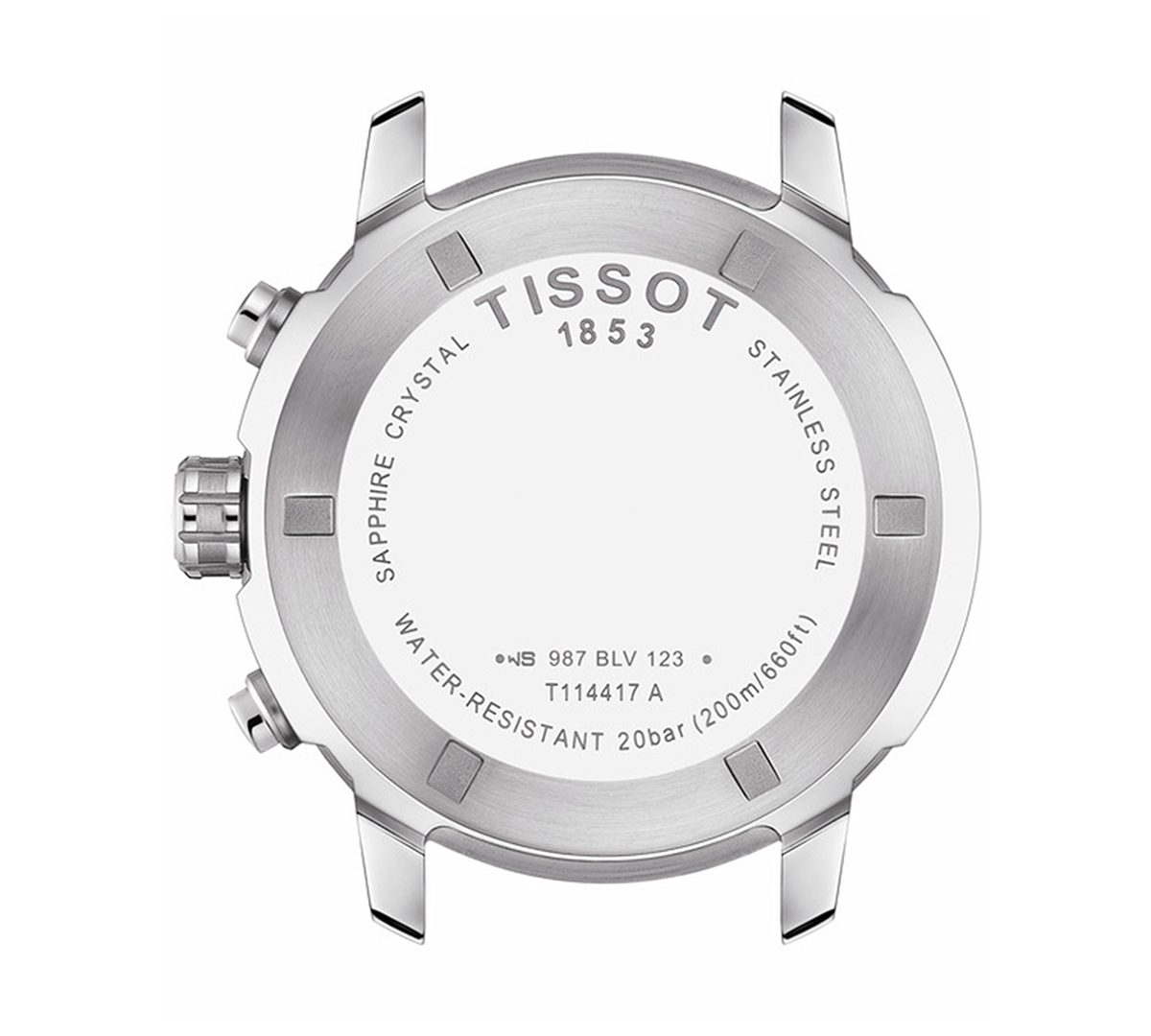 Shop Tissot Men's Swiss Chronograph Prc 200 Stainless Steel Bracelet Watch 43mm In Silver