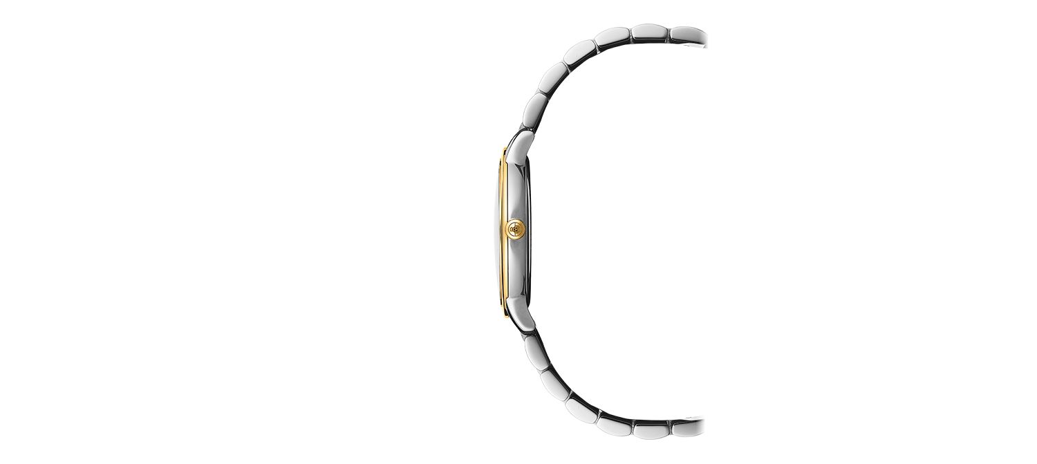 Women's Swiss Toccata Diamond-Accent Two-Tone Stainless Steel Bracelet Watch 29mm