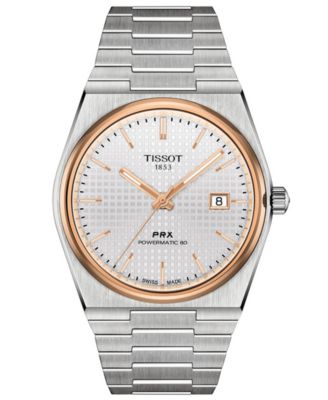 Men's Swiss Automatic PRX Powermatic 80 Stainless Steel Bracelet Watch 40mm