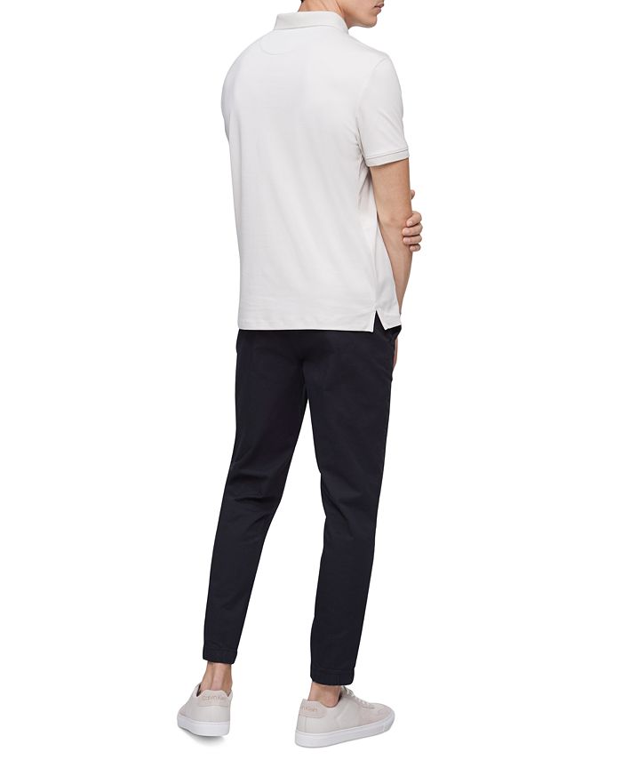 Calvin Klein Men's Liquid Touch Solid Polo Shirt Macy's