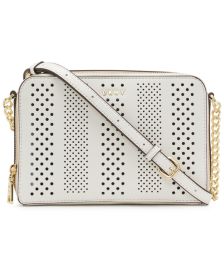 Felicia Double Zip Leather Crossbody